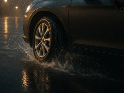 هیدروپلنینگ چیست؟  راهنمای کامل پیشگیری، علل، نشانه‌ها و رابطه آن با لاستیک خودرو