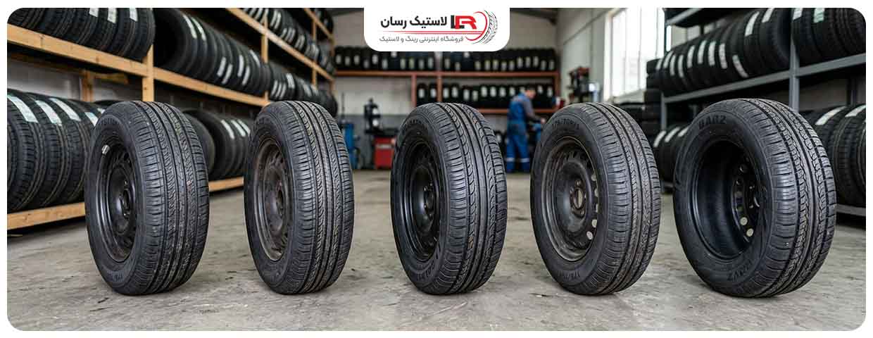 انواع لاستیک تیبا