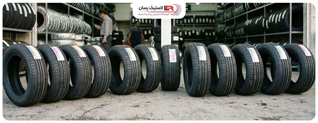 انواع لاستیک خودرو آریو