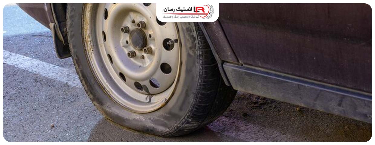 فشار باد لاستیک